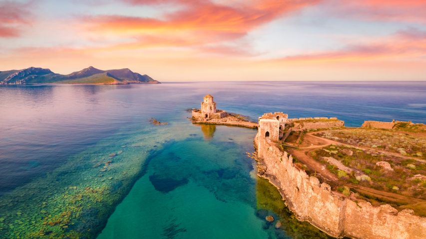 Burg von Methoni, Messenien, Griechenland