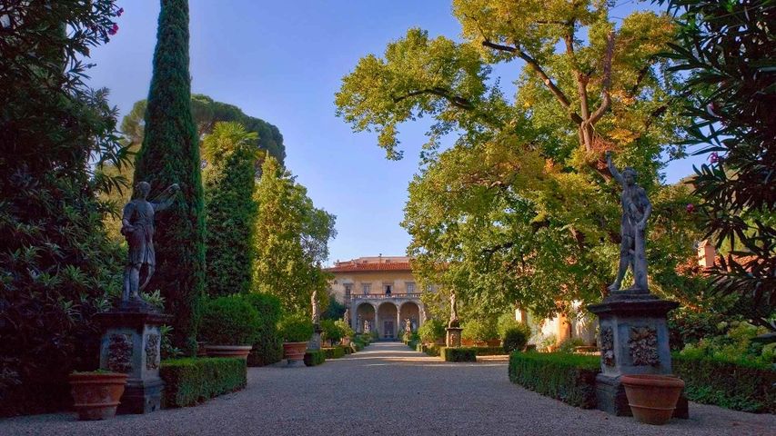 Die Gärten des Palazzo Corsini al Prato in Florenz zum New Generation