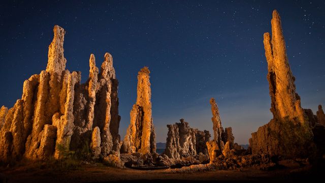 碱湖观星