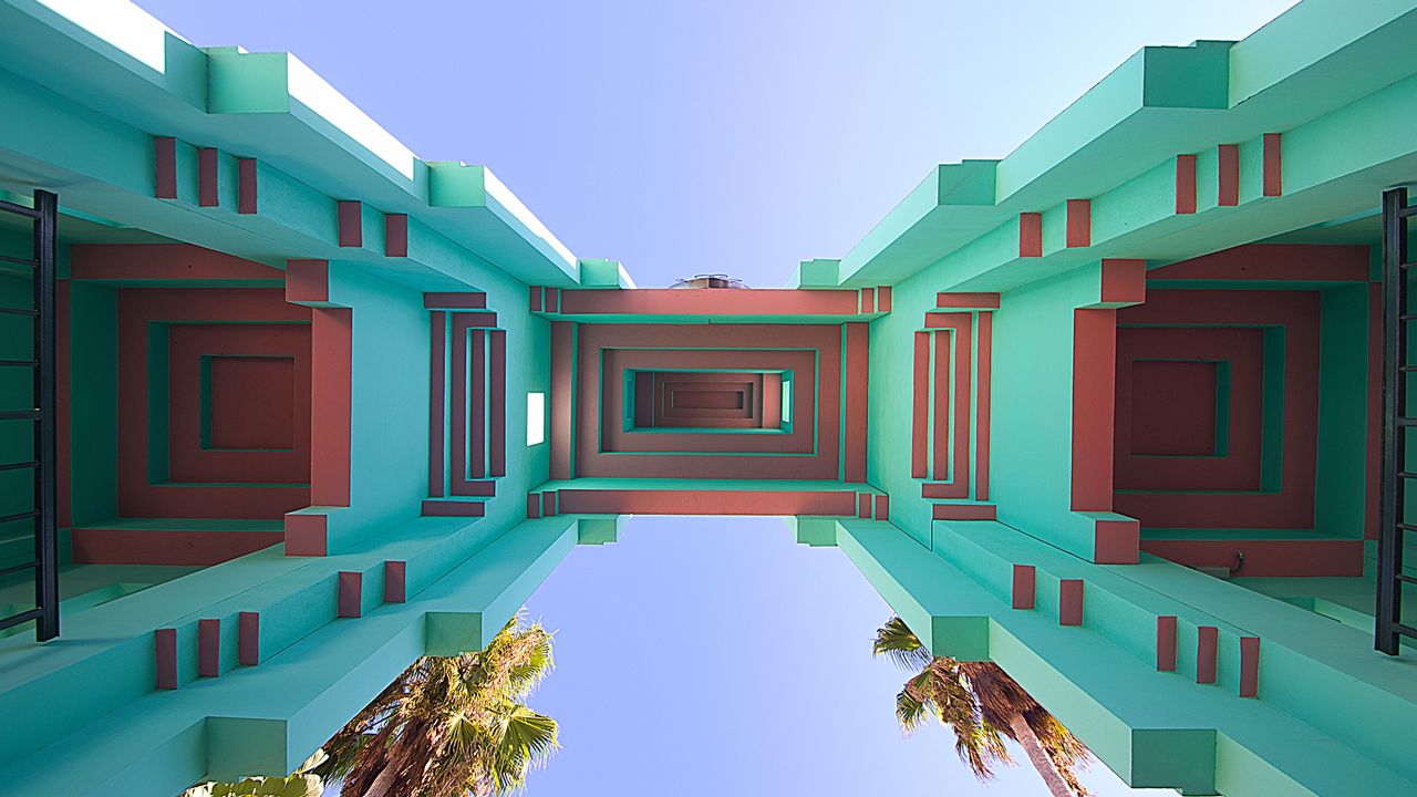 南加州的复古建筑