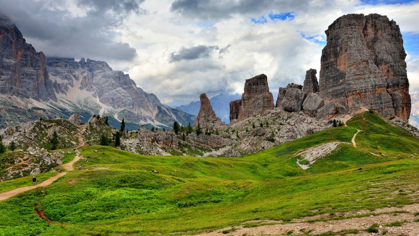 Cinque Torri, Dolomiten, Italien
